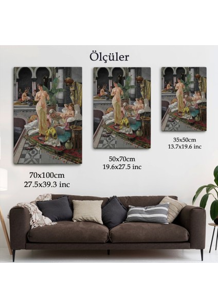 - Osmanlı Kadınlar Hamamı Duvar TABLOSU-6054 indirimleri