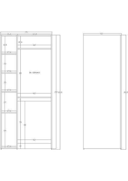 Mdf Çamaşır Makinesi Dolabı Kurutma Makinesi Dolabı Çekmeceli