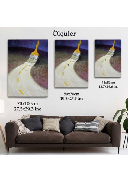 - Kendi Yolunu Çiz Duvar TABLOSU-6071