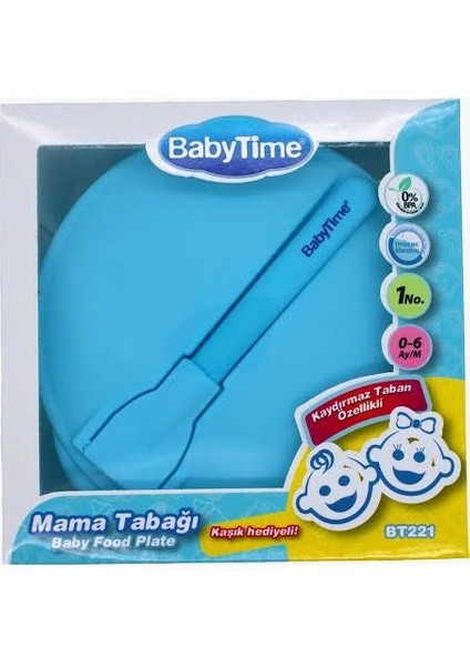 Mama Tabağı Mavi Renk