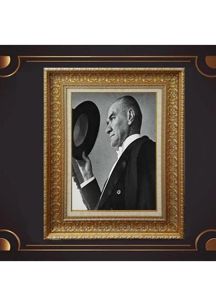 Özel Altın Seri Atatürk Tablo ZN503