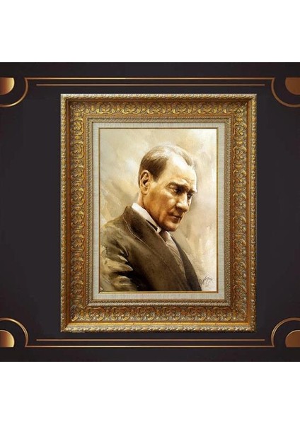 Özel Altın Seri Atatürk Tablo ZN426