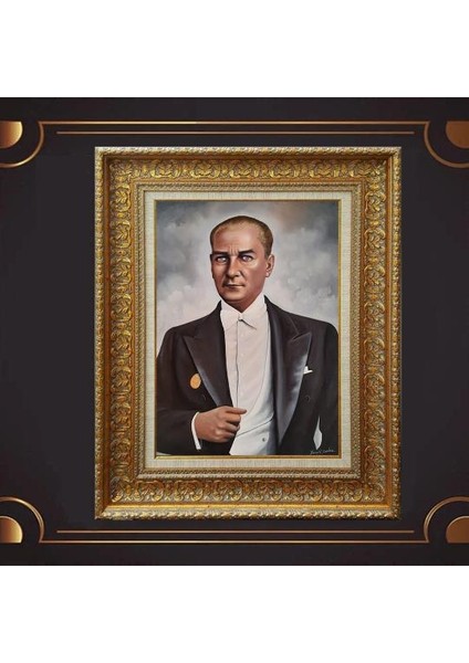 Özel Altın Seri Atatürk Tablo ZN228