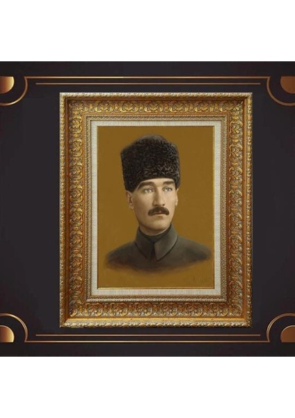 Özel Altın Seri Atatürk Tablo ZN142
