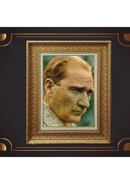 Özel Altın Seri Atatürk Tablo ZN36