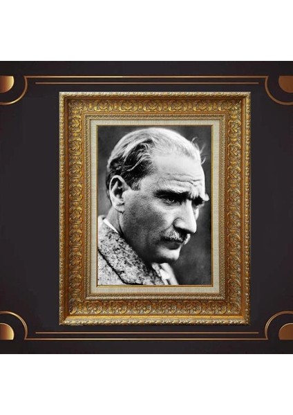 Özel Altın Seri Atatürk Tablo ZN708