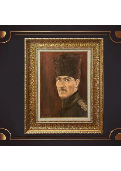 Özel Altın Seri Atatürk Tablo ZN259