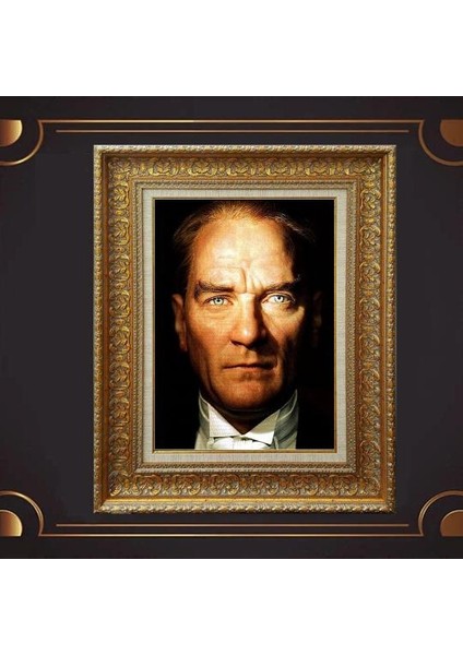 Özel Altın Seri Atatürk Tablo ZN324