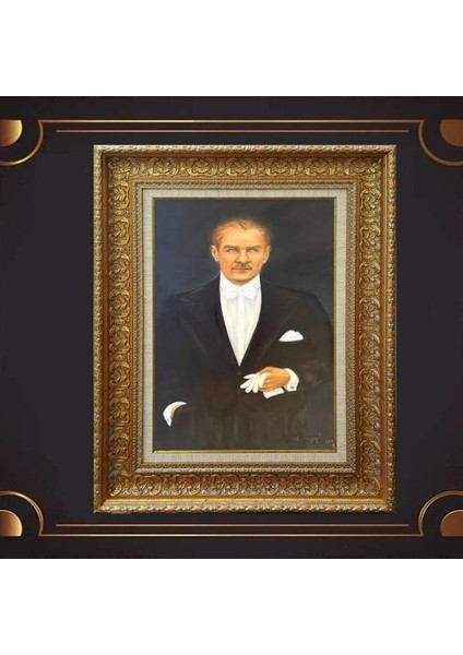 Özel Altın Seri Atatürk Tablo ZN241