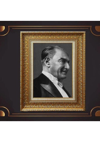 Özel Altın Seri Atatürk Tablo ZN745