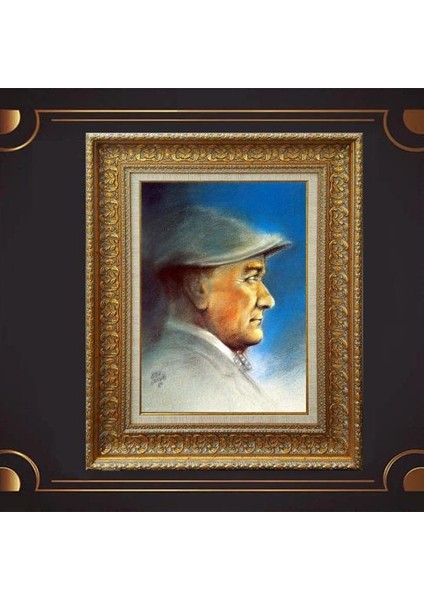 Özel Altın Seri Atatürk Tablo ZN458