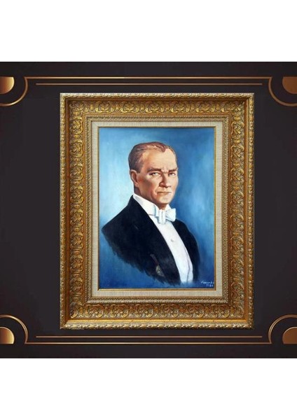 Özel Altın Seri Atatürk Tablo ZN274