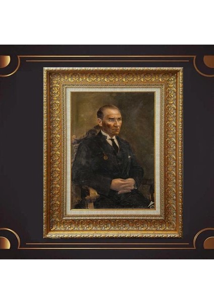 Özel Altın Seri Atatürk Tablo ZN439