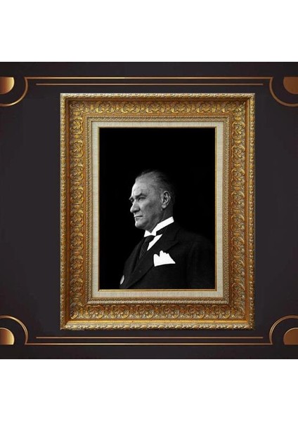 Özel Altın Seri Atatürk Tablo ZN356
