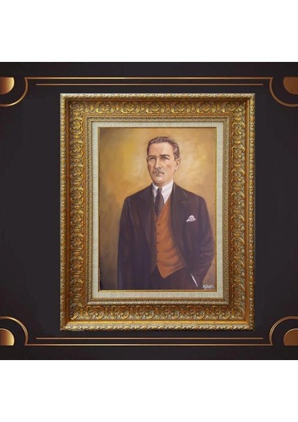 Özel Altın Seri Atatürk Tablo ZN379