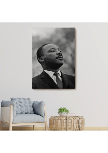 - Martin Luther King Dekoratif Kanvas Duvar TABLOSU-6374