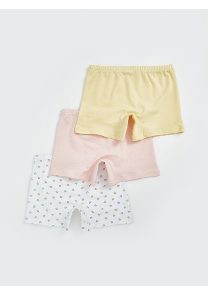Lcw Kids Beli Lastikli Kız Çocuk Boxer 3'lü fiyatları