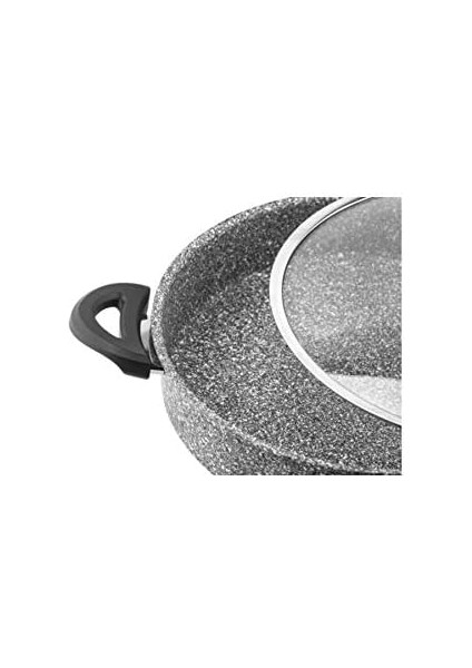 Ultra Granit Karnıyarık Basık Tencere 32 cm