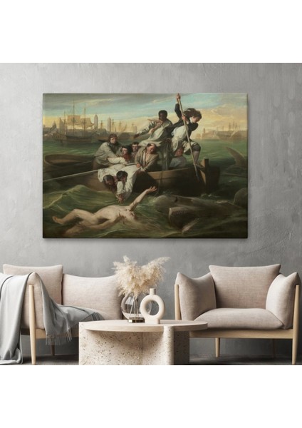 - Watsob ve Köpek Balığı Tablosu - Watson And The Shark 1778-6658
