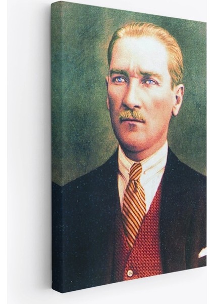 - Atatürk Portre Tablosu Mustafa Kemal Atatürk Dikdörtgen Dekoratif Kanvas Tablo-Cs-69 fiyatları