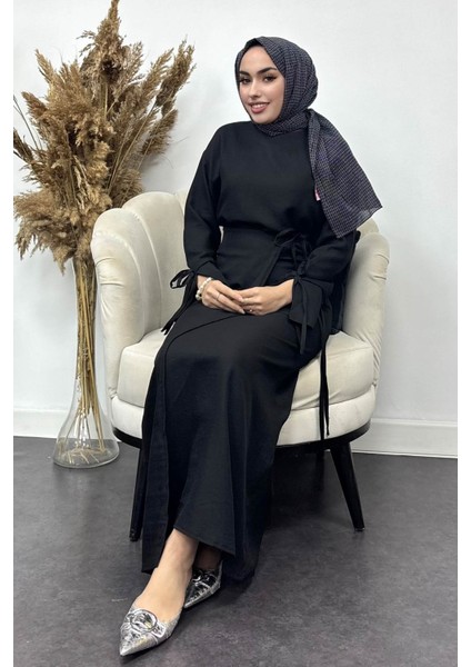 Kadın Sofya Keten Eteği Bağlamalı Takım indirimleri