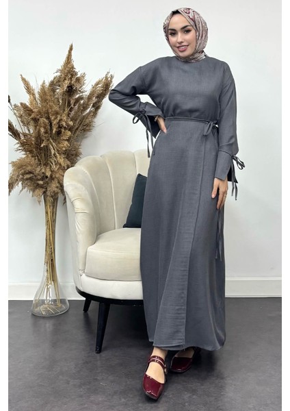 Kadın Sofya Keten Eteği Bağlamalı Takım fiyatları