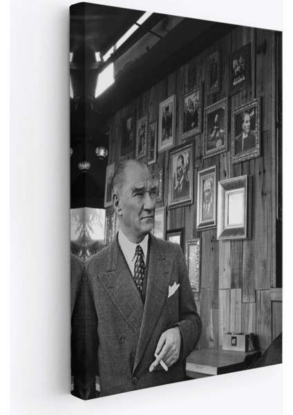- Atatürk Portre Tablosu Mustafa Kemal Atatürk Dikdörtgen Dekoratif Kanvas TABLO-FK-135 fiyatları