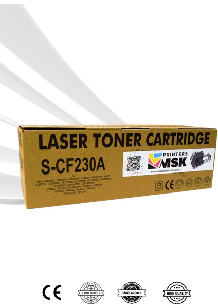 Hp CF230A (30A) Muadil Siyah Toner