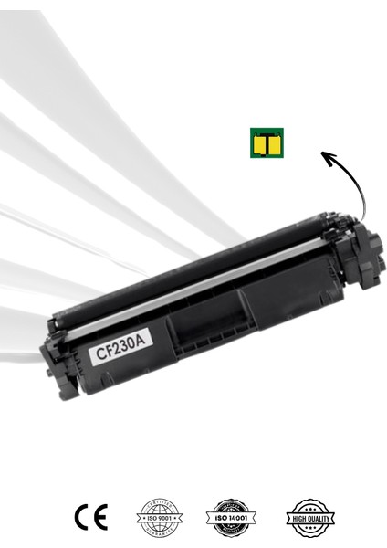 Hp CF230A (30A) Muadil Siyah Toner