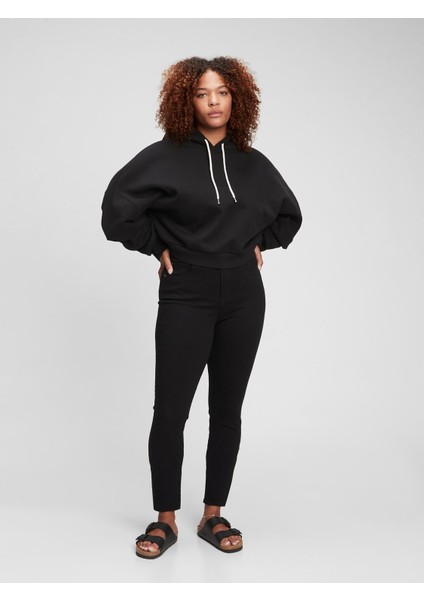Kadın Siyah High Rise True Skinny Washwell™ Jean Pantolon fırsatları