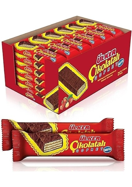Çikolata Gofret 36 gr x6 Paket