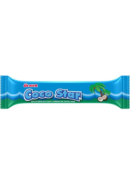 Coco Star Hindistan Cevizi Bar 25 gr x6 Paket