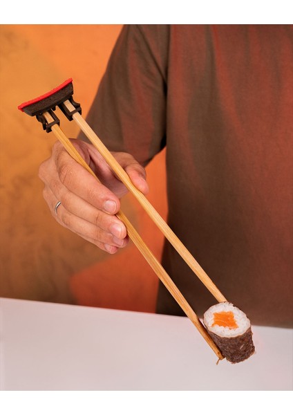 2 Adet Torii Gate Chopstick Yardımcı Aparatı - Yeniden Kullanılabilir Chopstick Tutucu