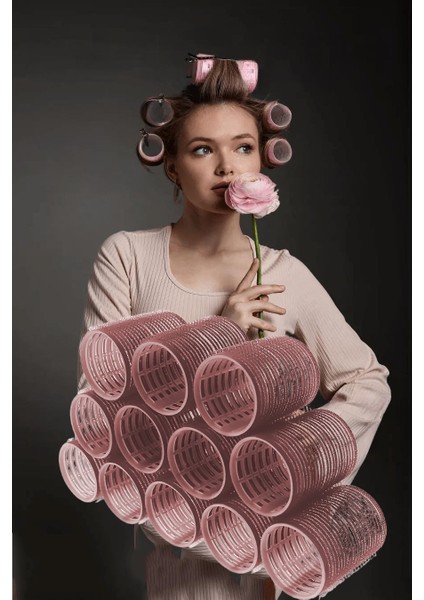 5 Cm Bigudi Isısız Saç Şekillendirme Doğal Bukle Bigudisi Profesyonel 12 ADET 721377 fiyatları