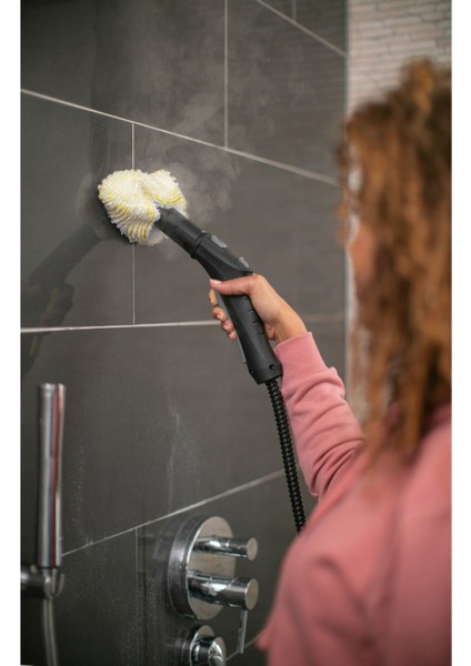 Kärcher Buharlı Temizleyici Sc 2 Easyfix Full-Set+Cam Başlığı 21 Parça Temizlik Seti