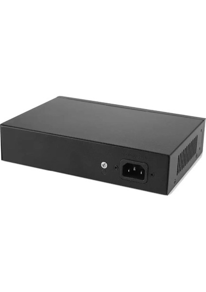 Ztech ZR-1008G 8 Port Poe 2 Uplink Switch (125W) 10/100MBPS Yapay Zeka 125W