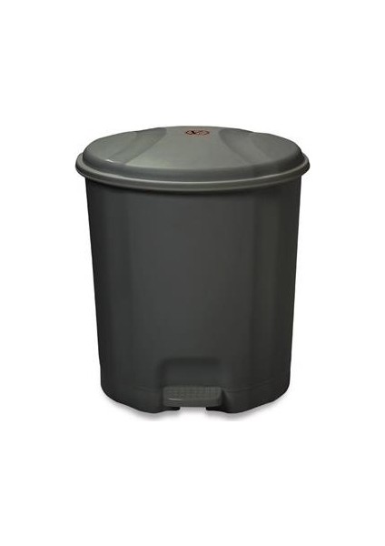 Motek Elit Pedallı Plastik Çöp Kovası Iç Kovalıı 22 Lt Antrasit Siyah fiyatları