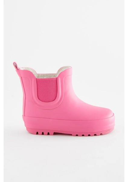 Şeker Pembe Polar Astarlı Çizme / Yağmur Botu