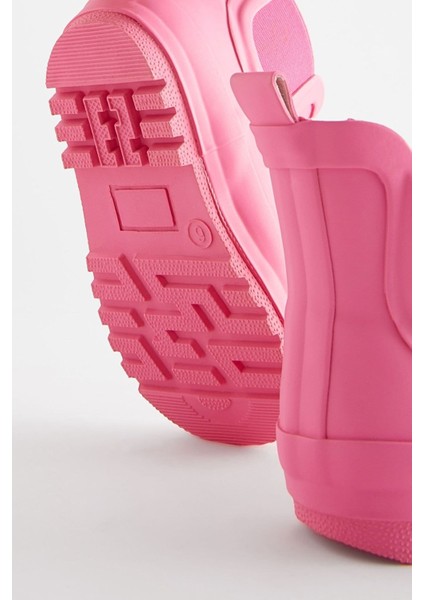 Şeker Pembe Polar Astarlı Çizme / Yağmur Botu