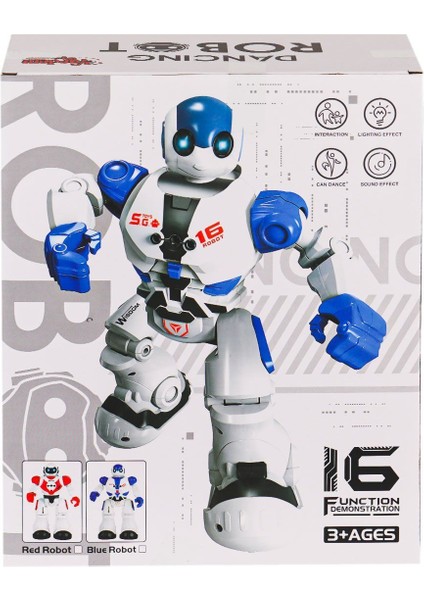 GGE-606-29 Kumandalı Işıklı Dansçı Interaktif Robot -Vardem Oyuncak