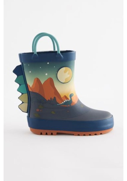 Dinozor Desenli Su Geçirmez Yağmur Botu / Çizme fiyatları