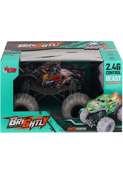 RQ-3045-46-47 Kumandalı Şarjlı Işıklı Off Road Canavar Araba -Vardem