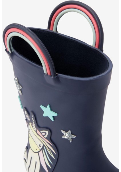 Lacivert Unicorn Yağmur Çizmesi modelleri