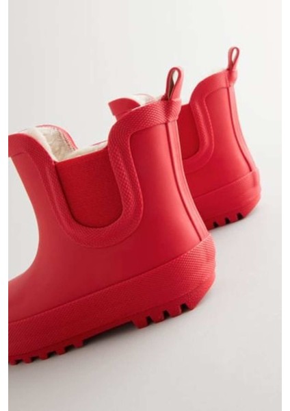 Kırmızı Chelsea Su Geçirmez Yağmur Çizmesi / Bot modelleri