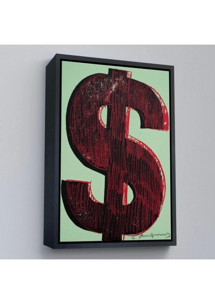 - Çerçeveli Dolar Işareti TABLO-8031