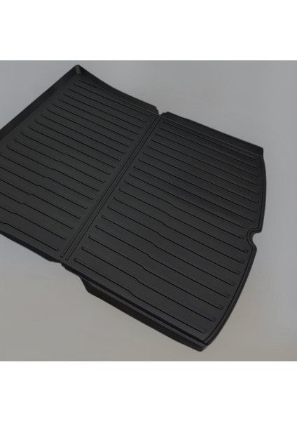 Tesla Model Y Fit Kalıp Premium Ön ve Arka Bagaj Tpe 3D Havuzlu Paspas Seti (Enjeksiyon Teknolojili) Yeni Paspas