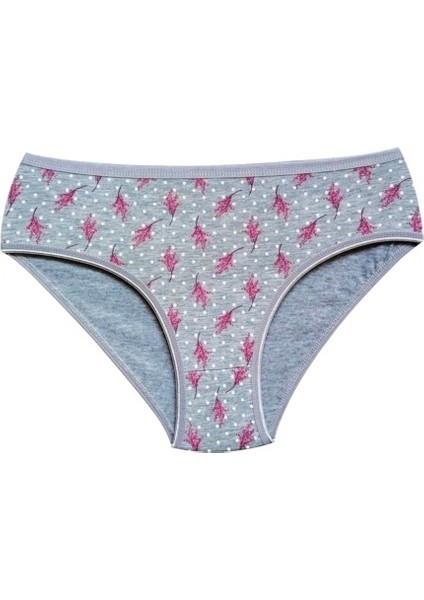 Pamuklu Geniş Kenarlı Likralı Desenli Bato Kadın Külot 7'li Paket fırsatları