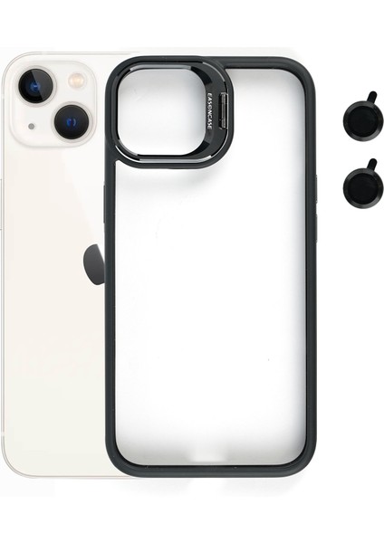 11 Kılıf Kamera Standlı +Lens Koruyuculu Kapak