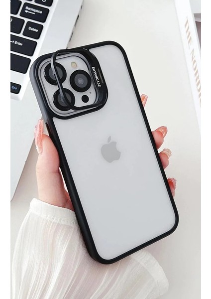11 Kılıf Kamera Standlı +Lens Koruyuculu Kapak