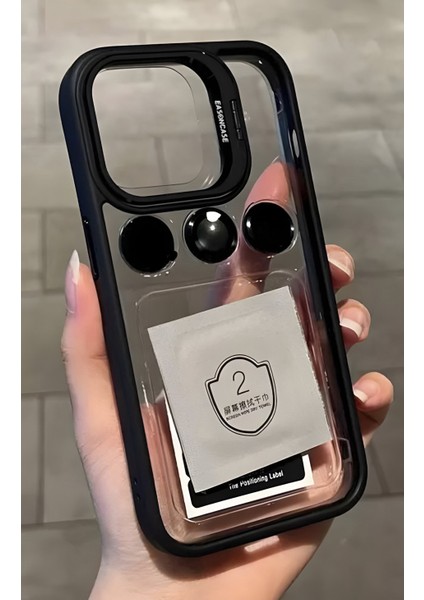 11 Kılıf Kamera Standlı +Lens Koruyuculu Kapak